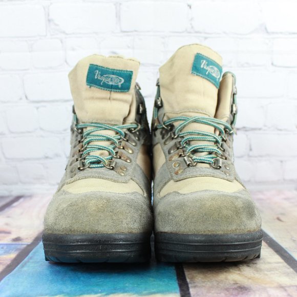 Vasque Clarion '88 GTX Gray Suede Hiking Ankle Boots Shoes Size 9.5 - Picture 4 of 10